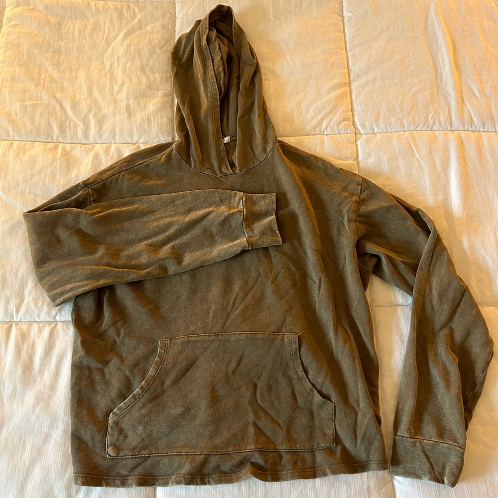 Olive green hoodie